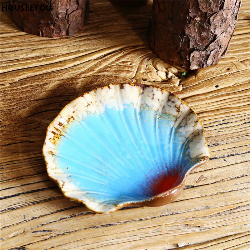 Посуда фруктовая тарелка в средиземноморском стиле модная оригинальная