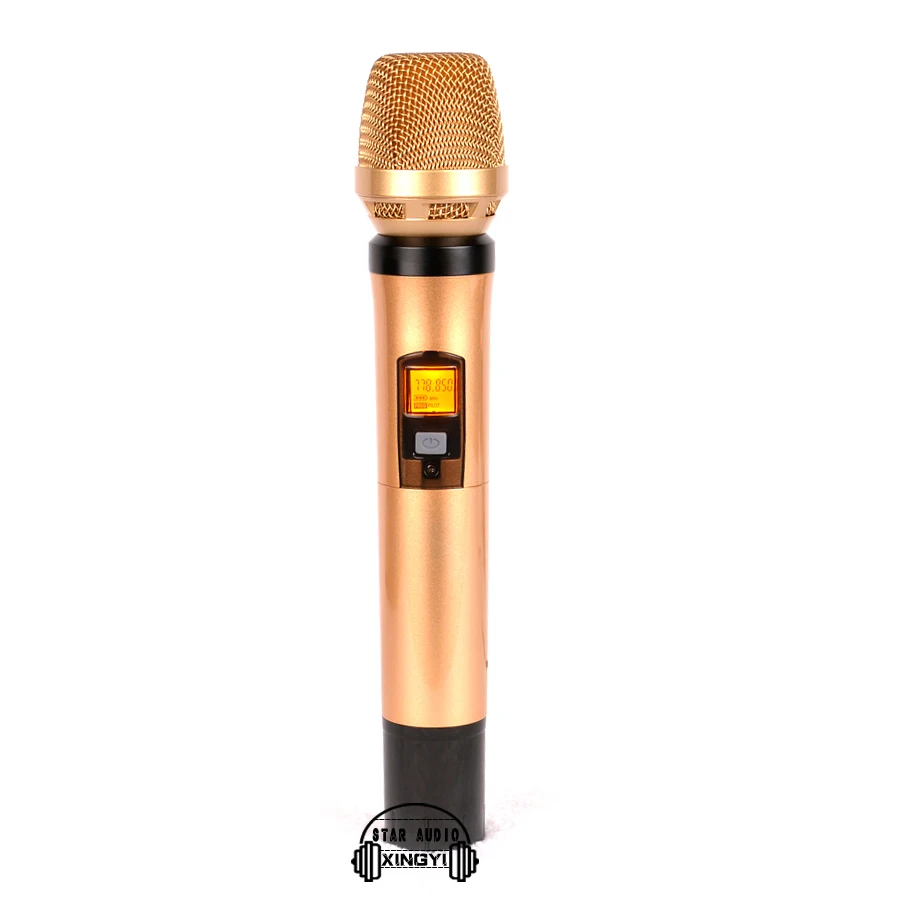 Профессиональный UHF беспроводной микрофон Интеллектуальная Индукционная