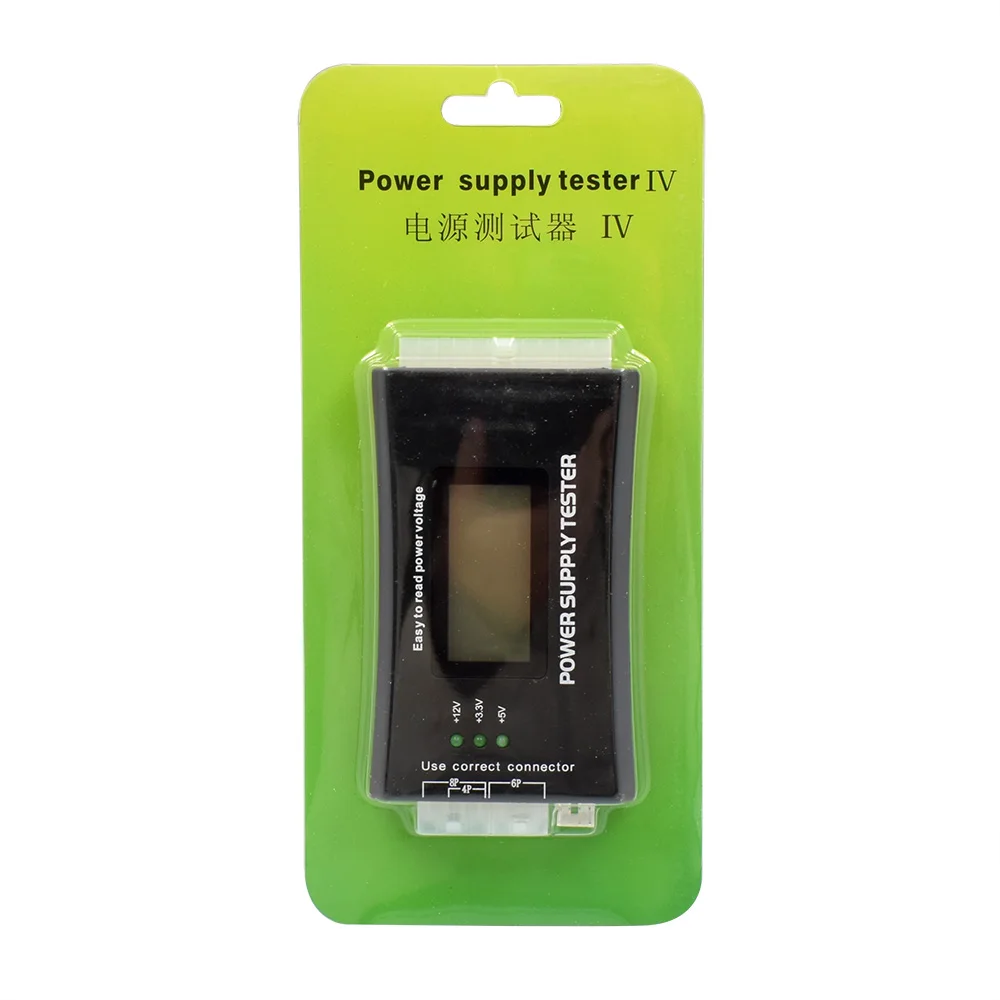 Thundeal Computer 20/24 PIN Power Supply Measuring Diagnostic Tester Check Quick Digital LCD Display Bank | Компьютеры и офис