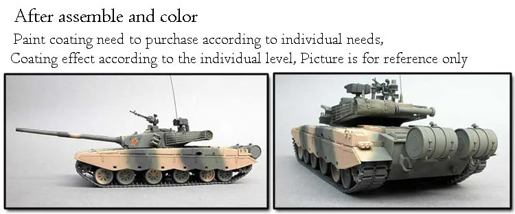 1:35 масштаб бронированные транспортные средства серии Китайский Тип 98 обтекаемый основной боевой танк двойной привод Сделай Сам пластиковая игрушка
