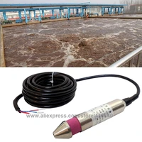 piezo resistance diffuse silicon level transmitter for sewage river or lake or waste water treatment and weak corrosive liquid