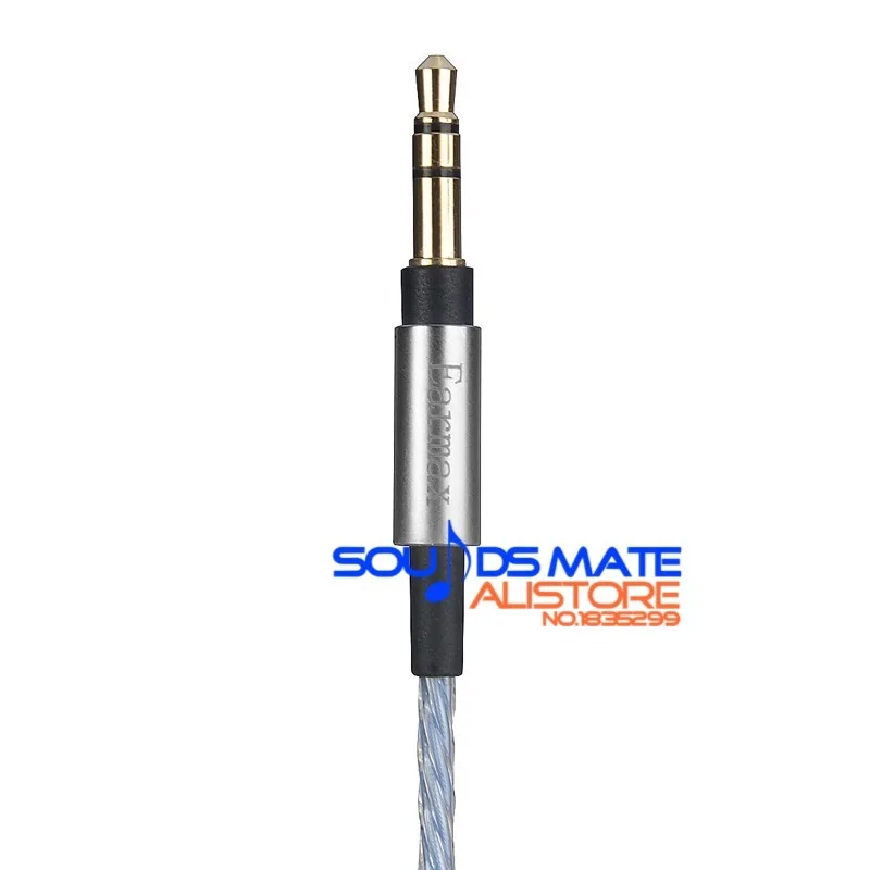 Обновление с серебряным покрытием HIFI кабель для аудио Technica ATH M50x M40x наушник ди
