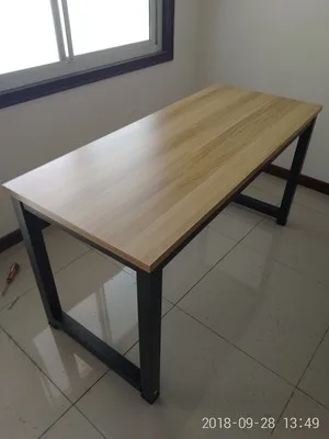 Стол компьютерный со стальными ножками 100x60x75 см|table coaster.|desk noveltiesdesk shelves |