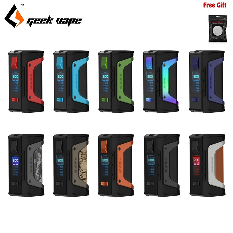 Оригинальная электронная сигарета Geekvape Aegis Legend 200 Вт TC Geek с двумя аккумуляторами