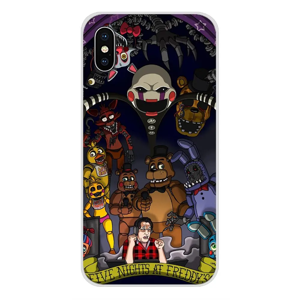 Чехол для телефона Five Nights At Freddy pizzeria чехлы Samsung Galaxy A5 A6S A7 A8 A9S Star J4 J6 J7 J8 Prime Plus
