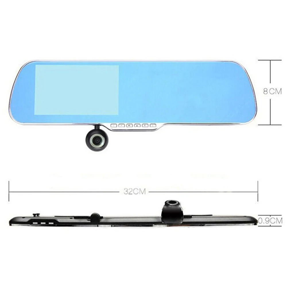 Зеркало заднего вида с камерой 5 дюймов|Видеорегистраторы| |