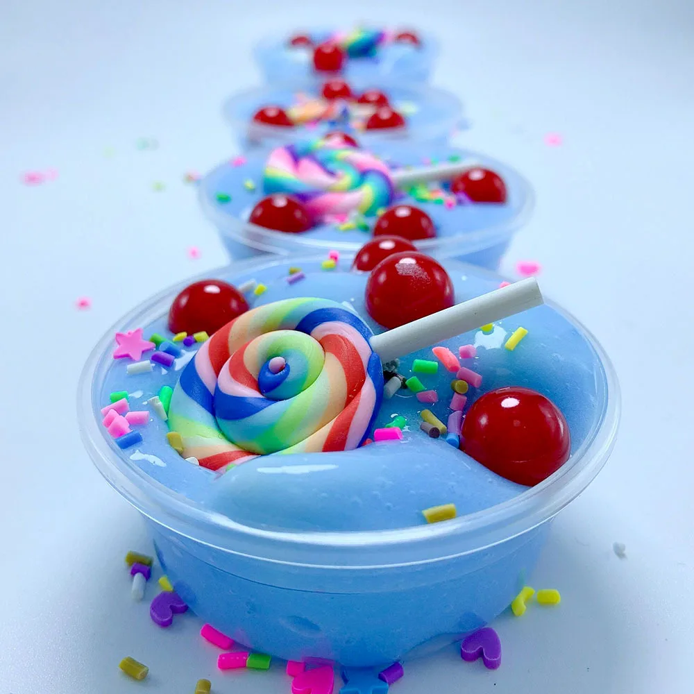 120 мл Новые DIY мягкие леденцы слизи игрушки для детей резиновые Лизун слизи антистрессовые игрушки динамический песок для сжимаемых игрушек ручная шпатлевка
