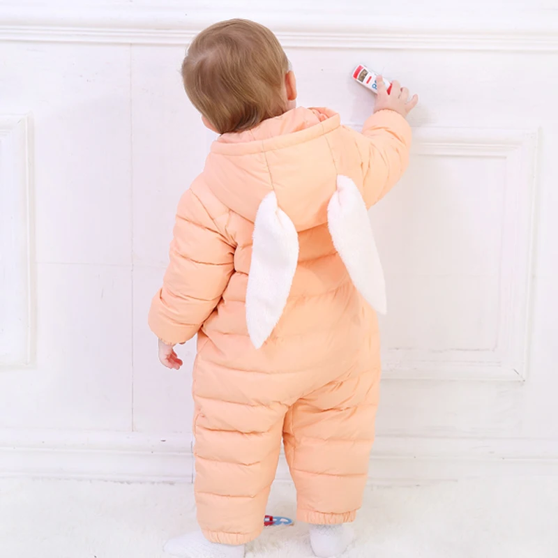 Новинка 2019 года детский зимний комбинезон с хлопковой подкладкой теплый для