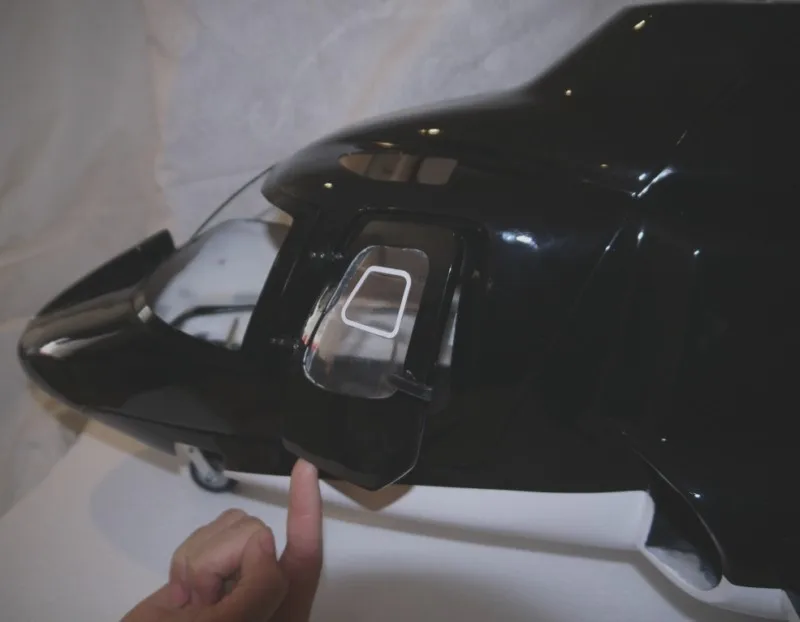 Новая шкала Airwolf 600 Вт/Airwolf для открытых дверей Fuselage Bell 222 Вт/металлические