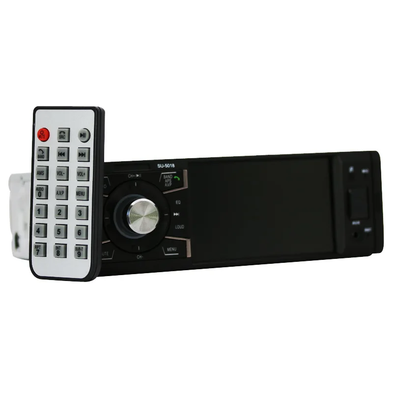 Автомобильный монитор стерео радио плеер Bluetooth/Аудио/USB/SD/MP5 1 Din FM беспроводной