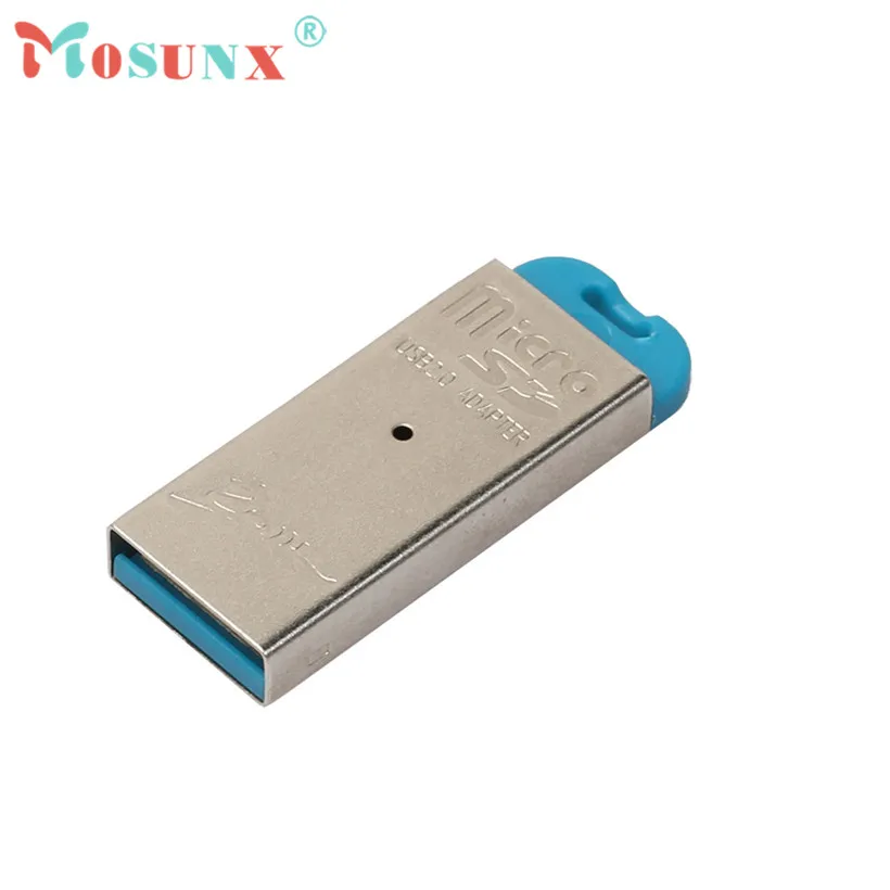 Mosunx Advanced устройство для чтения карт памяти высокоскоростной мини USB 2,0 Micro SD TF T-Flash адаптер для чтения карт памяти 1 шт