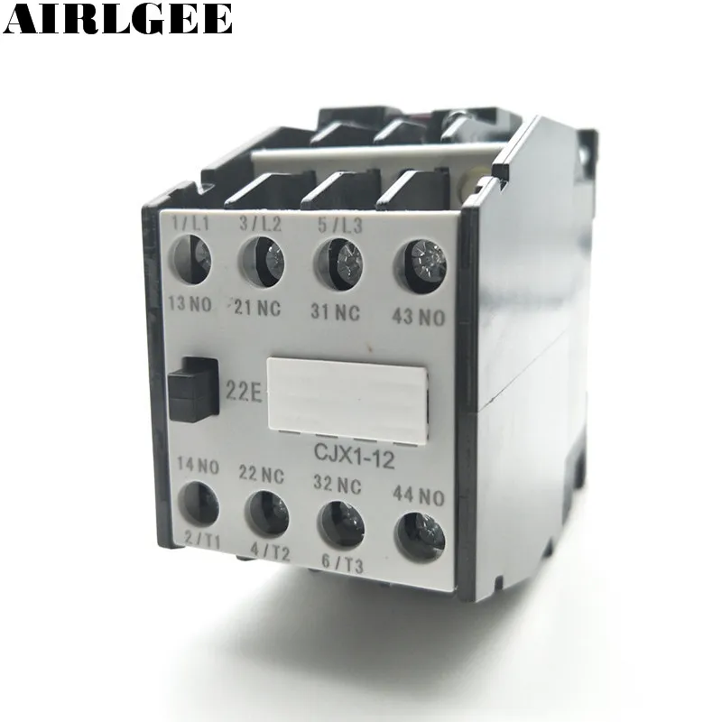 CJX1-12 AC Contactor 24V 50Hz Coil 12A 3-Phase 3-Pole 2NO + 2NC | Обустройство дома