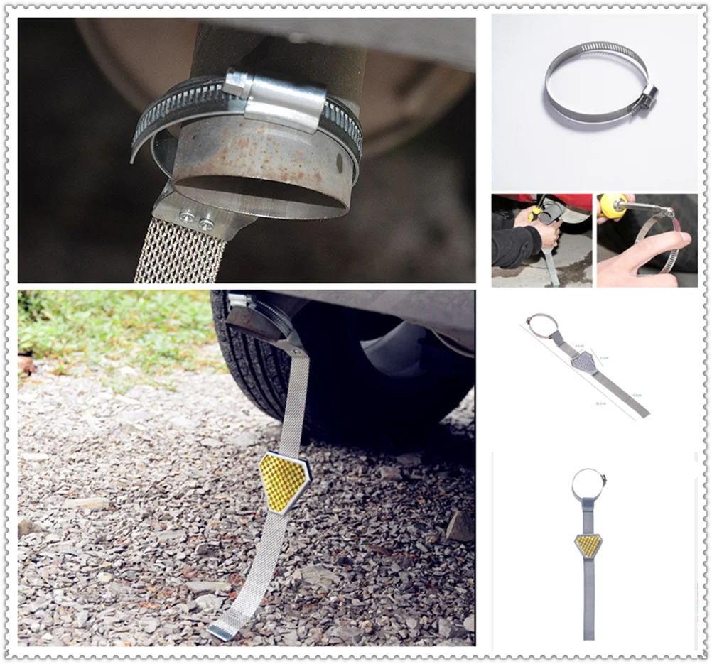 Автомобильные детали металлический статический ремень предупреждающая