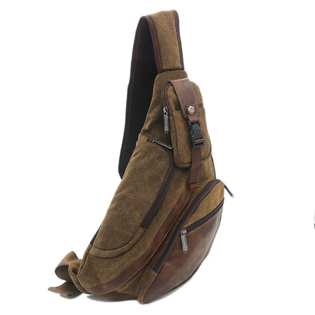 Для мужчин холст слинг груди день Back Pack сумка большая Ёмкость Ретро Креста тела один рюкзак плеча Треугольники сумка