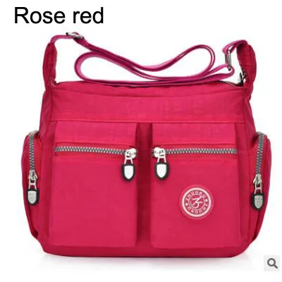 Rose red Водонепроницаемый Kipled Для женщин Курьерские сумки Повседневное клатч, сумочки известного бренда Carteira Винтаж вместительные сумки женские сумки из натуральной кожи, женская сумка через плечо сумки на плечо - Цвет: Rose red