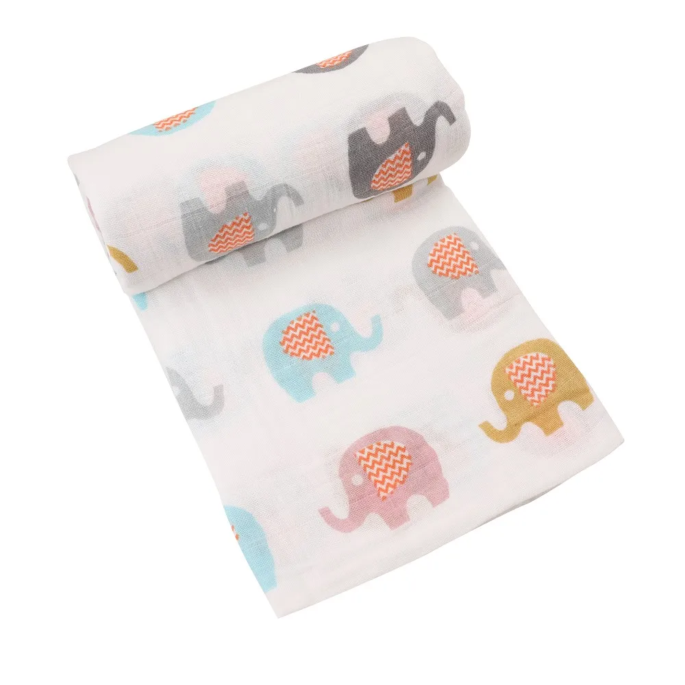 SMA0018 EGMAOBABY/1 шт., хлопок, детские пеленки, мягкие одеяла для новорожденных, для ванной, марля, Детская накидка, спальный мешок, чехол для коляски, игровой коврик - Цвет: SMA0018