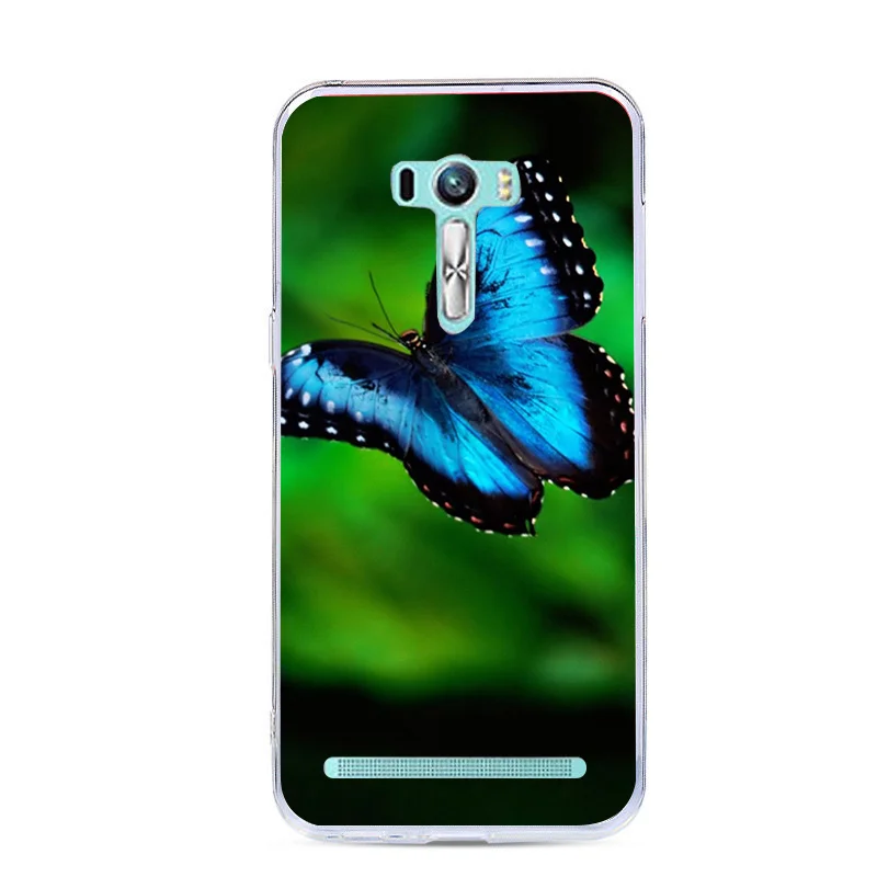 Мягкий ТПУ чехол для Asus Zenfone Selfie ZD551KL 5 дюймов с 3D принтом защитный силиконовый Для