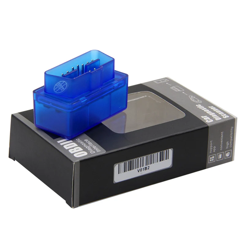 Автомобильный диагностический инструмент Aganippe Elm327 V2.1 Bluetooth ODB2 Elm 327 OBD2 сканер