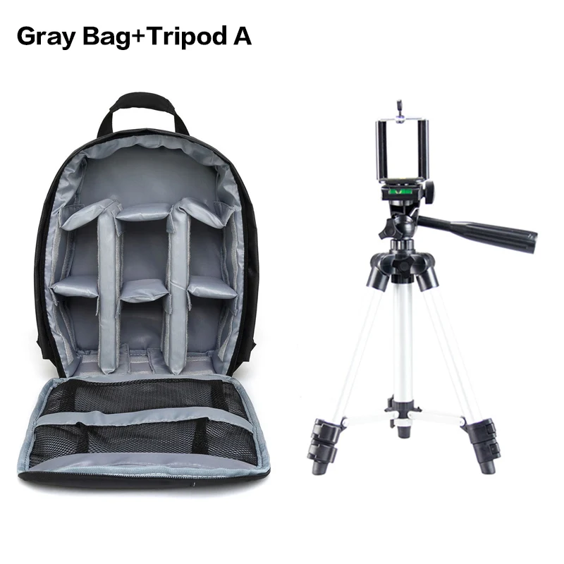 Gray Bag Tripod A Фото Камера сумка через плечо крест цифровой чехол Водонепроницаемый для sony Cyber Shot DSC RX1 RX10 II III IV RX100 II III IV V VA VI - Цвет: Gray Bag Tripod A