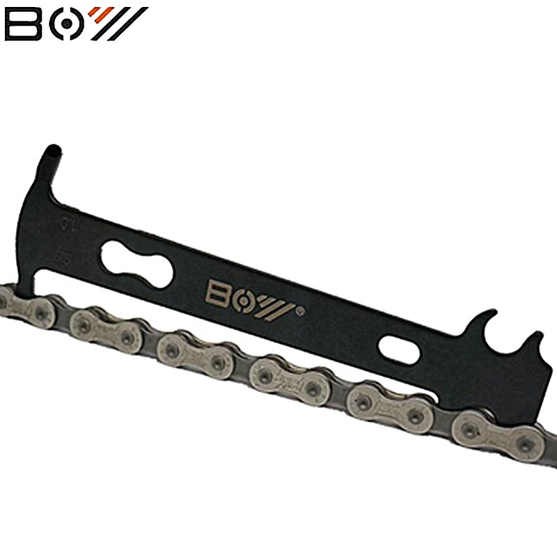 Cycling Chain Checker Kits Stretched Tool Bike Chain Wear Indicator Gauge Measurement Ruler Bicycle Repair Tools MTB Accessories
Cycling Chain Checker Kits Stretched Tool Bike Chain Wear Indicator Gauge Measurement Ruler Bicycle Repair Tools MTB Accessories