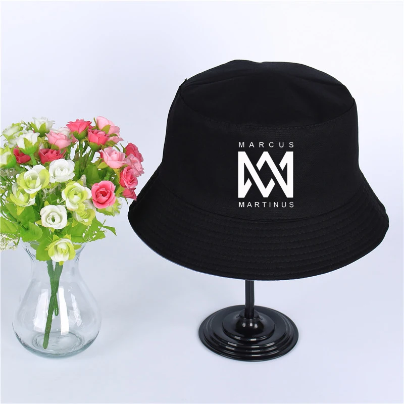 MARCUS MARTINUS 5 Logo Hat Women Mens Panama Bucket Design Fishing Fisherman | Аксессуары для одежды