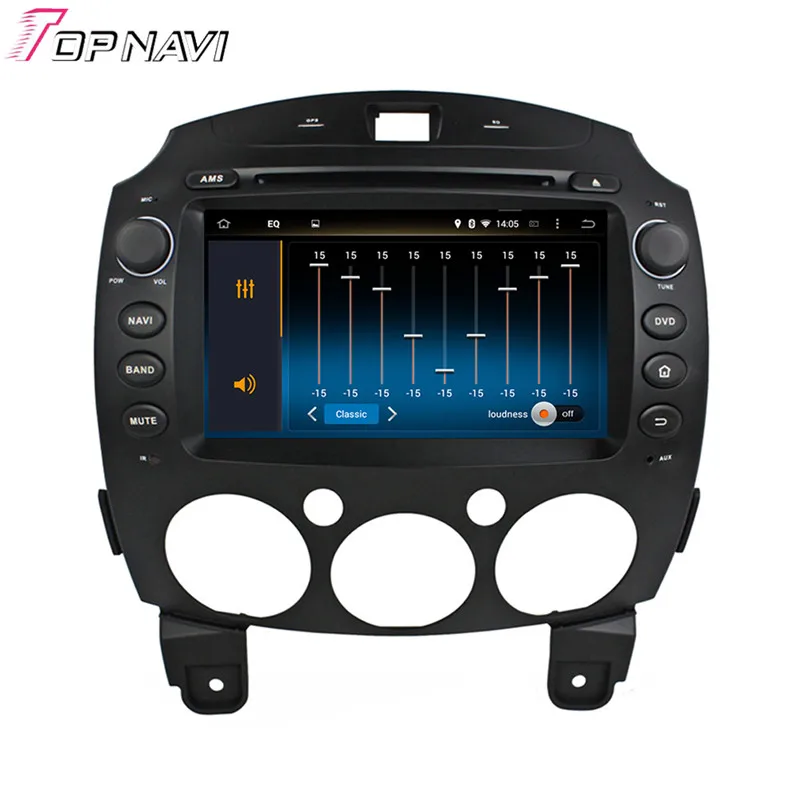 Topnavi 8 ''Восьмиядерный 4 ГБ Android 6 0 Автомобильный видео плеер Авто аудио DVD ПК