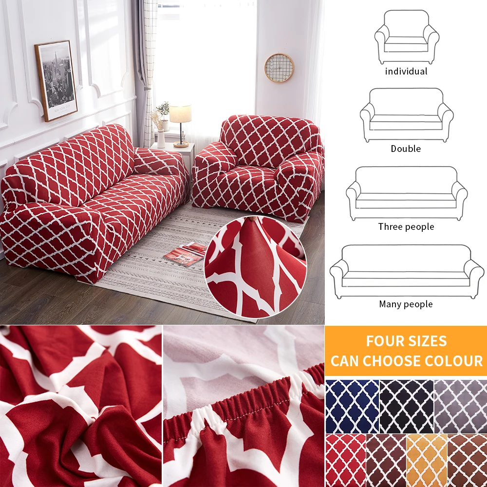 Горячая Распродажа чехлов стрейч диван набор крышек для Гостиная протектор