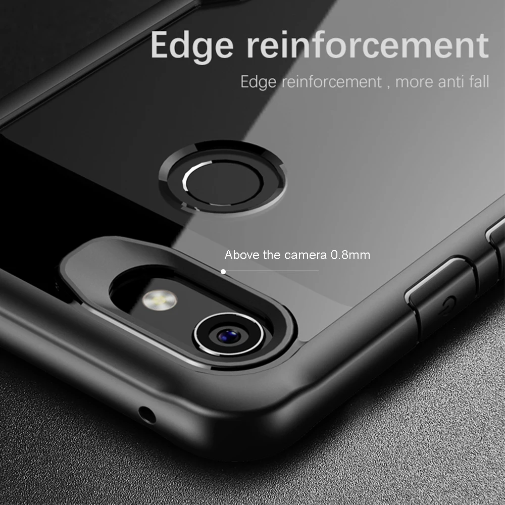 Противоударный защитный чехол для Google Pixel 4 XL чехол 3A 3 XL прозрачный чехол для Pixel 2XL роскошный силиконовый Жесткий акриловый чехол