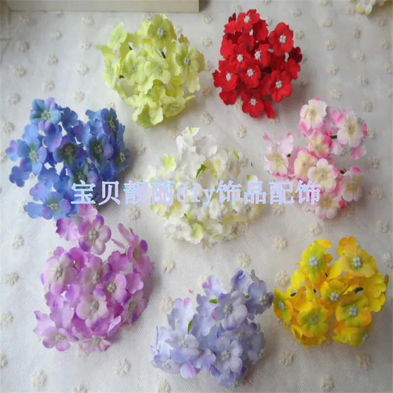 10 шт./лот 7.5 см искусственные цветы для дома Свадебная вечеринка DIY Скрапбукинг