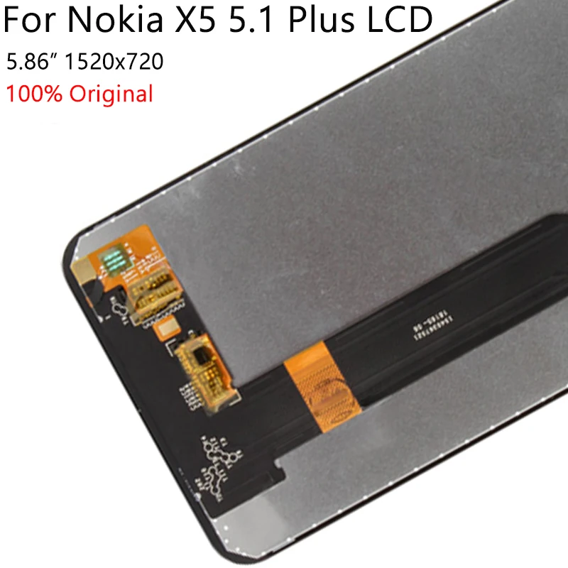 5 86 &quotдля Nokia X5 1 Plus ЖК дисплей с сенсорным экраном дигитайзер сборка запасные