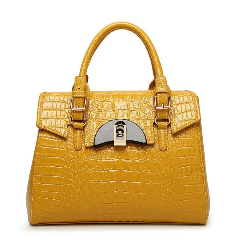 Новая женская сумка из натуральной крокодиловой кожи | Багаж и сумки