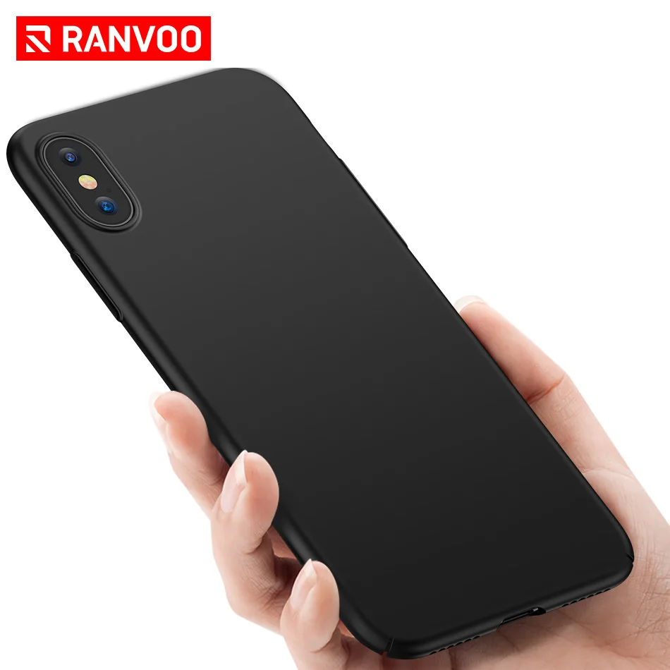 RANVOO Case for iPhone X Ultra Thin Hard PC Phone Cases Micro Matte Plating Process No Fingerprint Cover | Мобильные телефоны и