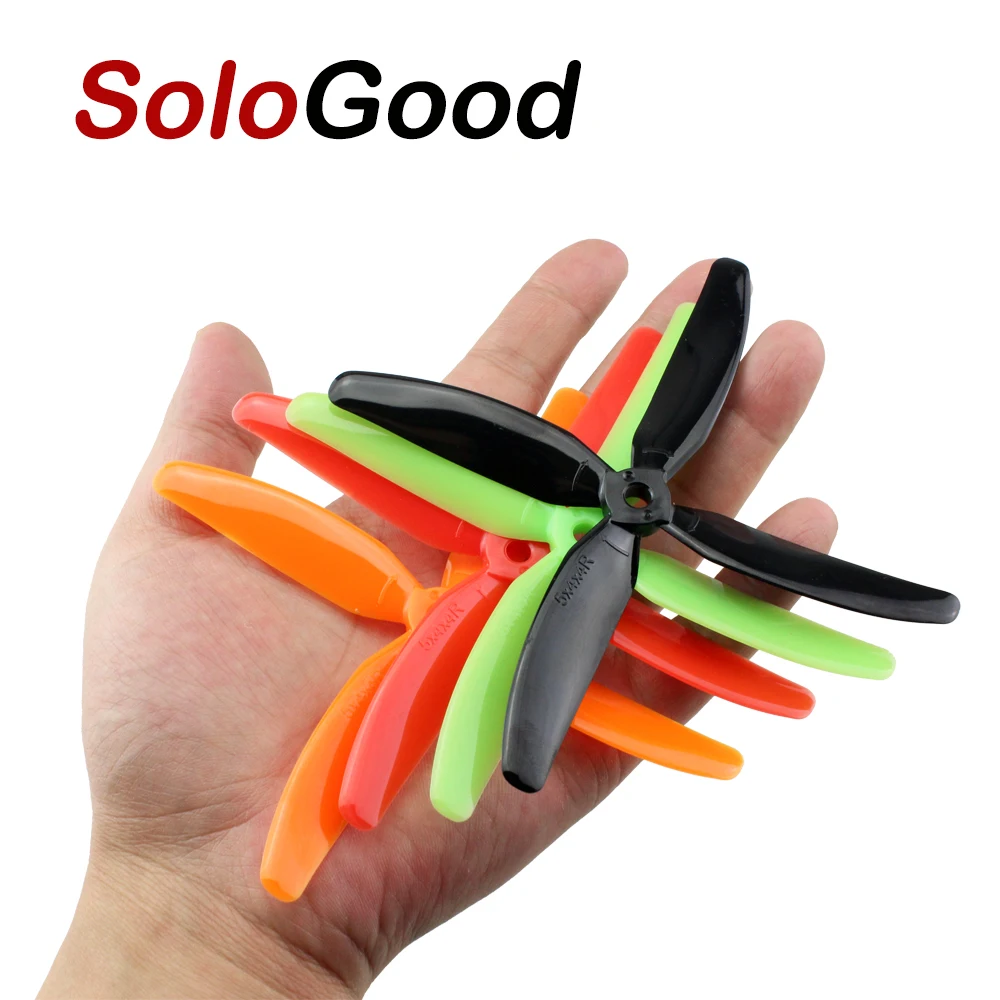 5 пар 5040 4 лезвия Prop CW/CCW Propeller Для мультикоптера RC | Игрушки и хобби