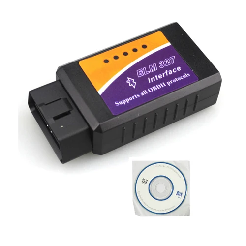 Elm327 Bluetooth OBDII ELM327 Автомобильный диагностический сканер работает на Android