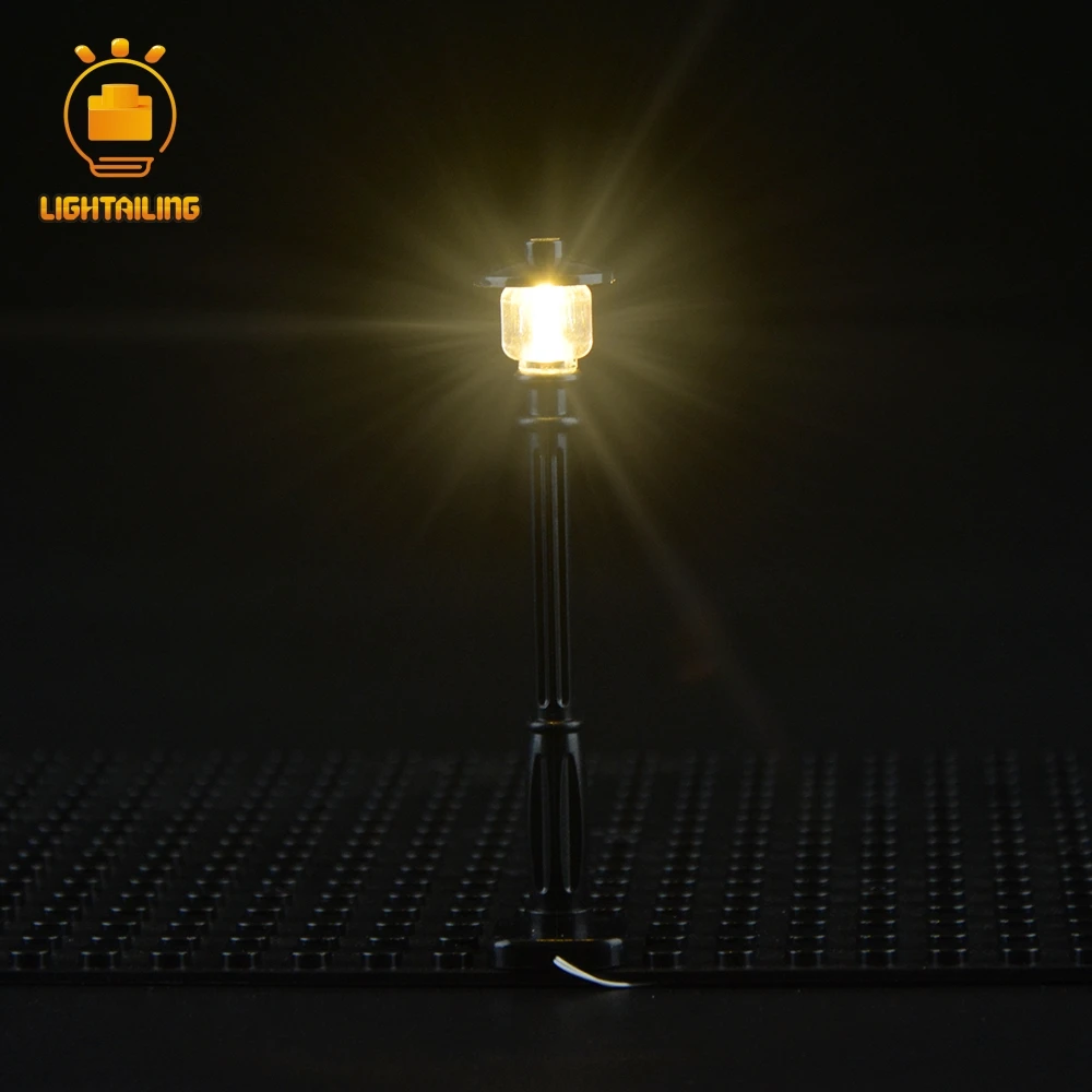 Lightailing брендовый Светодиодный светильник DIY уличный светильник для совместимых с городская серия Строительные кирпичи светильник набор игрушек