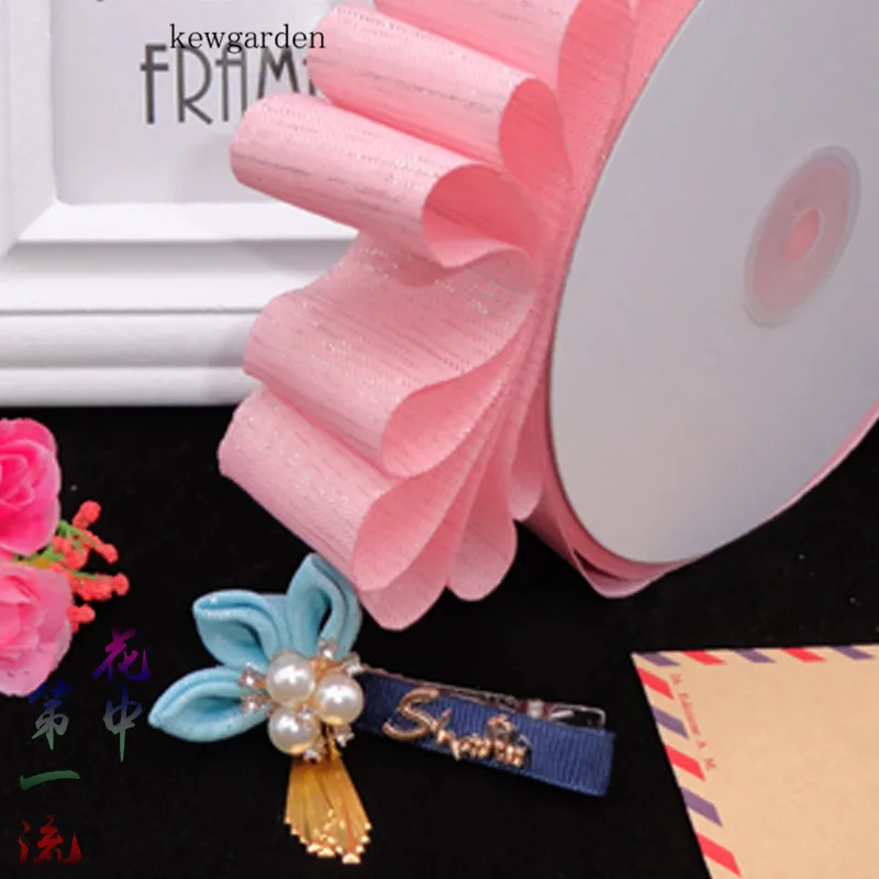 Серебряная Золотая проволока полиэстровые Сатиновые ленты 1 &quot1 5&quot 25 38 мм