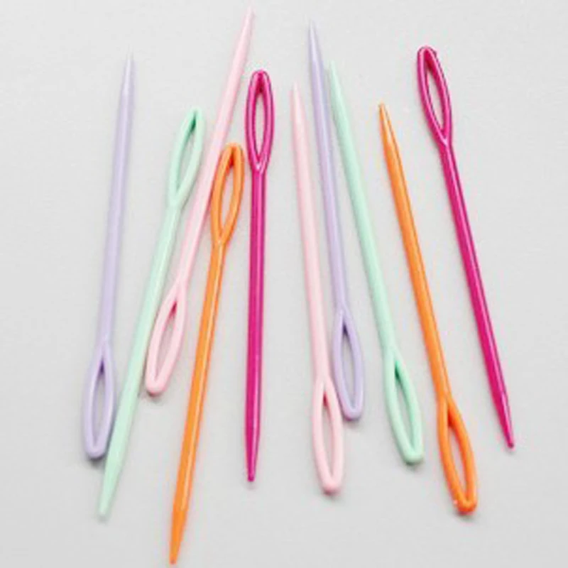 Новинка Лидер продаж 1 набор (16 шт.) пластиковых вязальных спиц швейный инструмент