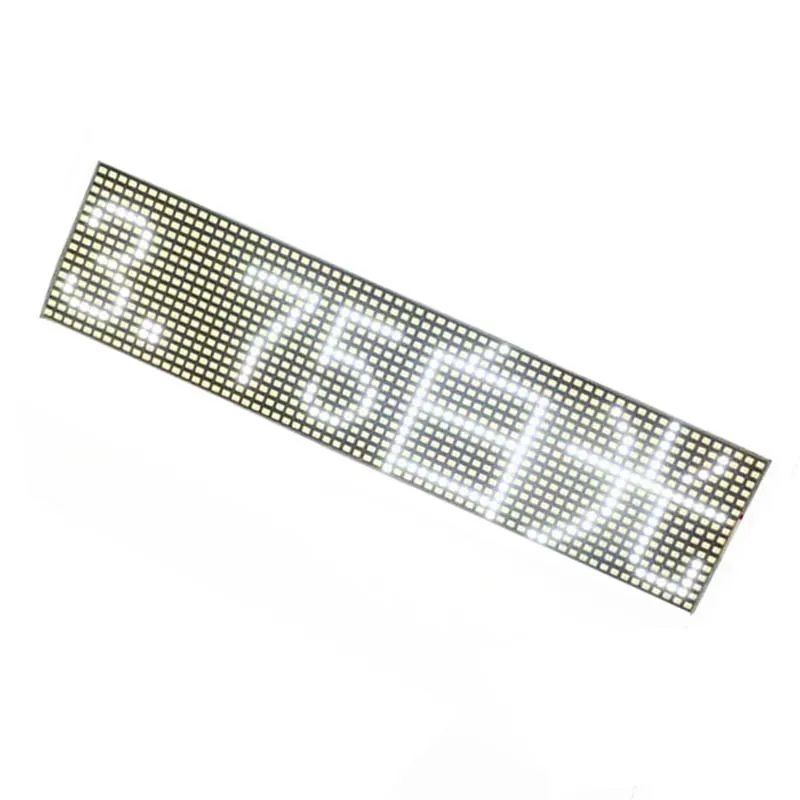 

P3.75 indoor smd led module one colour led module white color led panel