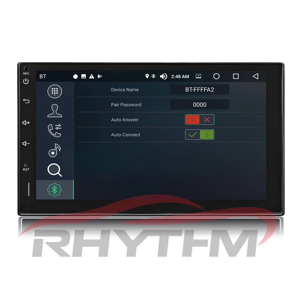 2din Android 8 0 Восьмиядерный автомобильный Радио стерео 4G + 32G 7 &quotемкостный сенсорный