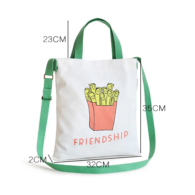 Youda оригинальный новый японский мультфильм печати дамы плечо Холщовая Сумка