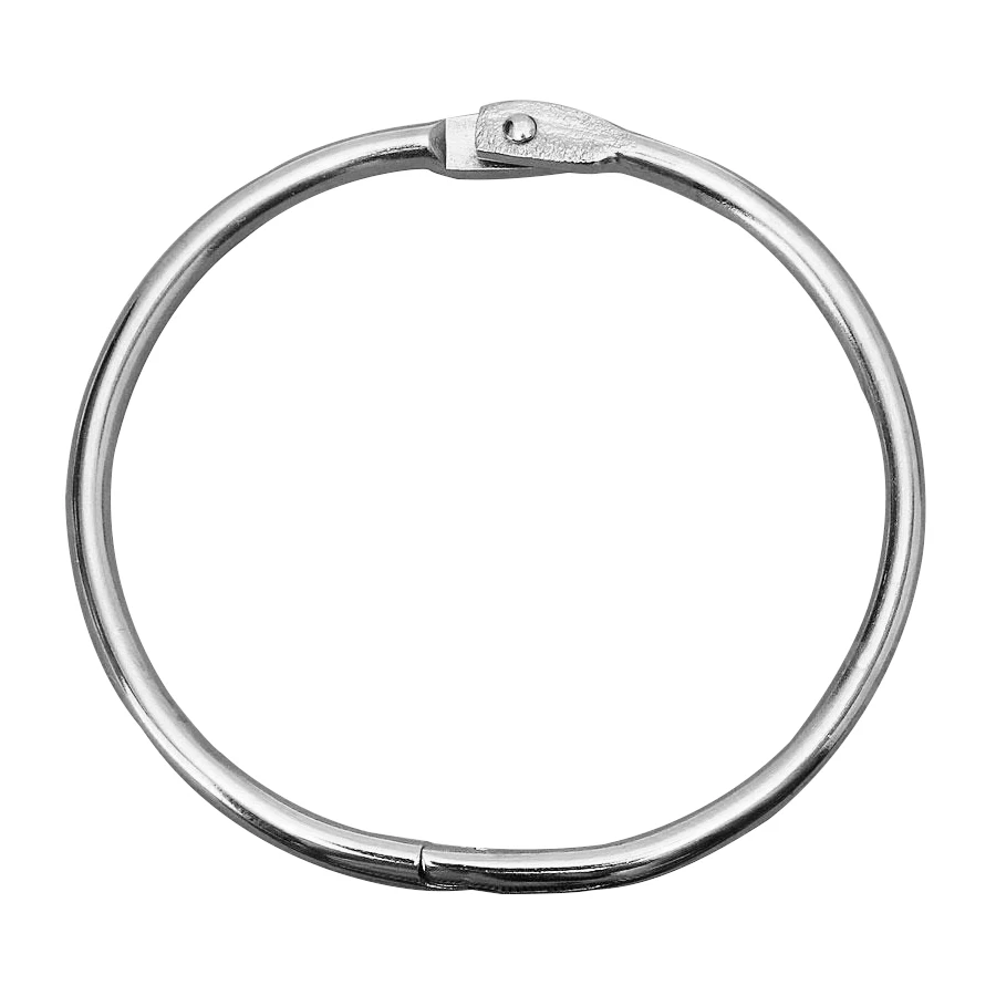 50X43mm Perfect-10 шарнирных колец металлические связывающие поделки Сплит петли для скрапбукинга фотоальбома карты - Цвет: 50X43mm