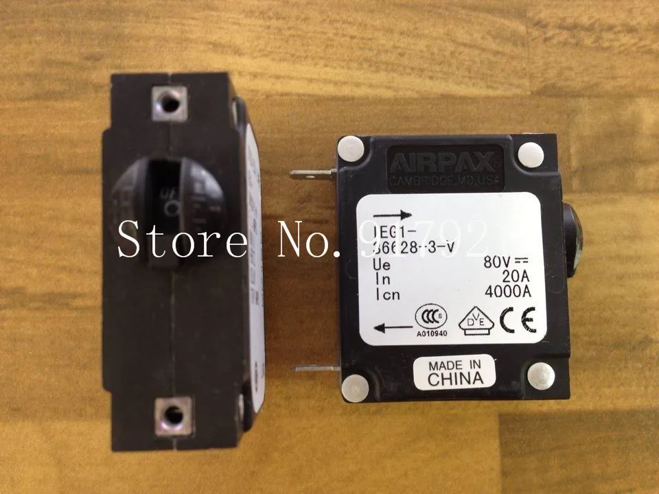 

[ZOB] Соединенные Штаты AIRPAX IEG1-36628-3-V выключатель ebers 20A DC80V 1P20A оригинальное оборудование-10 шт./лот