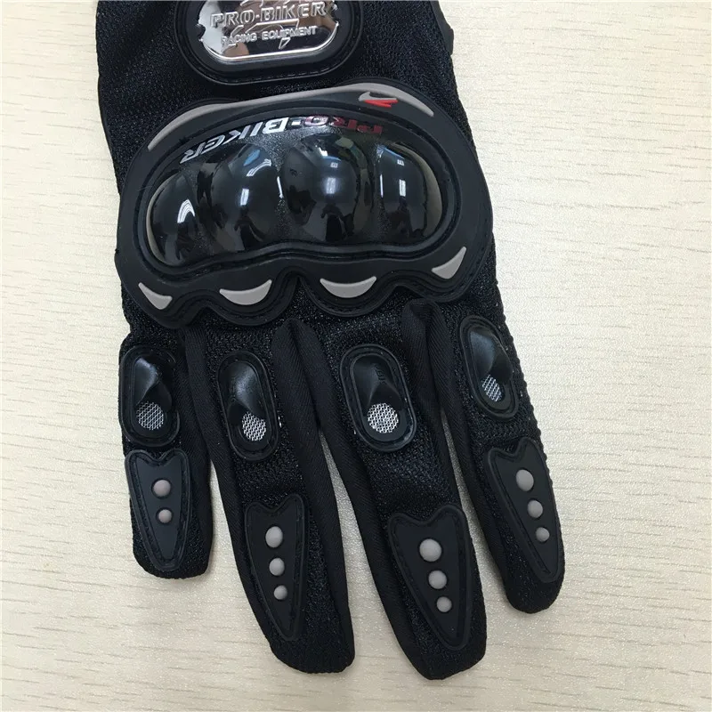 Профессиональные байкерские мотоциклетные перчатки для женщин и мужчин с полным