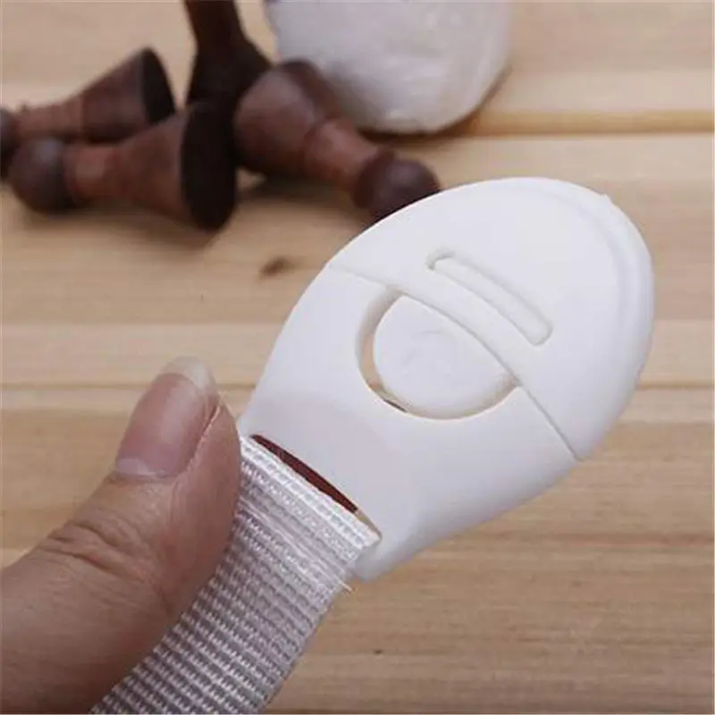 10 шт./лот детский замок для ящиков шкафов тканевый ремень пластиковые замки