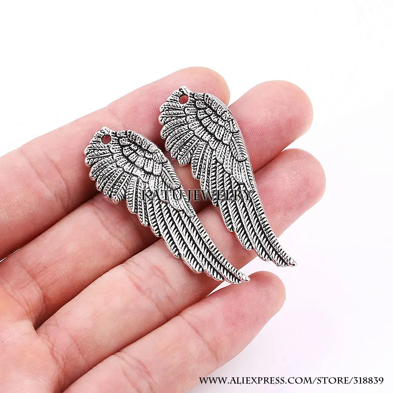 Металлические подвески Крылья ангела для самостоятельного изготовления