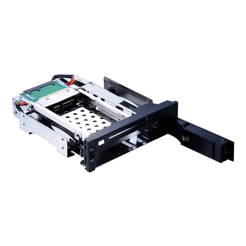 ST7221 5.25 дюйма SATA Multi функция корпус 2.5 HDD/SSD Дело и 3.5 HDD кронштейн горячей замены