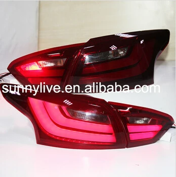 Светодиодные задние светильник для Ford focus 3 седан|rear tail light|light fortail light |
