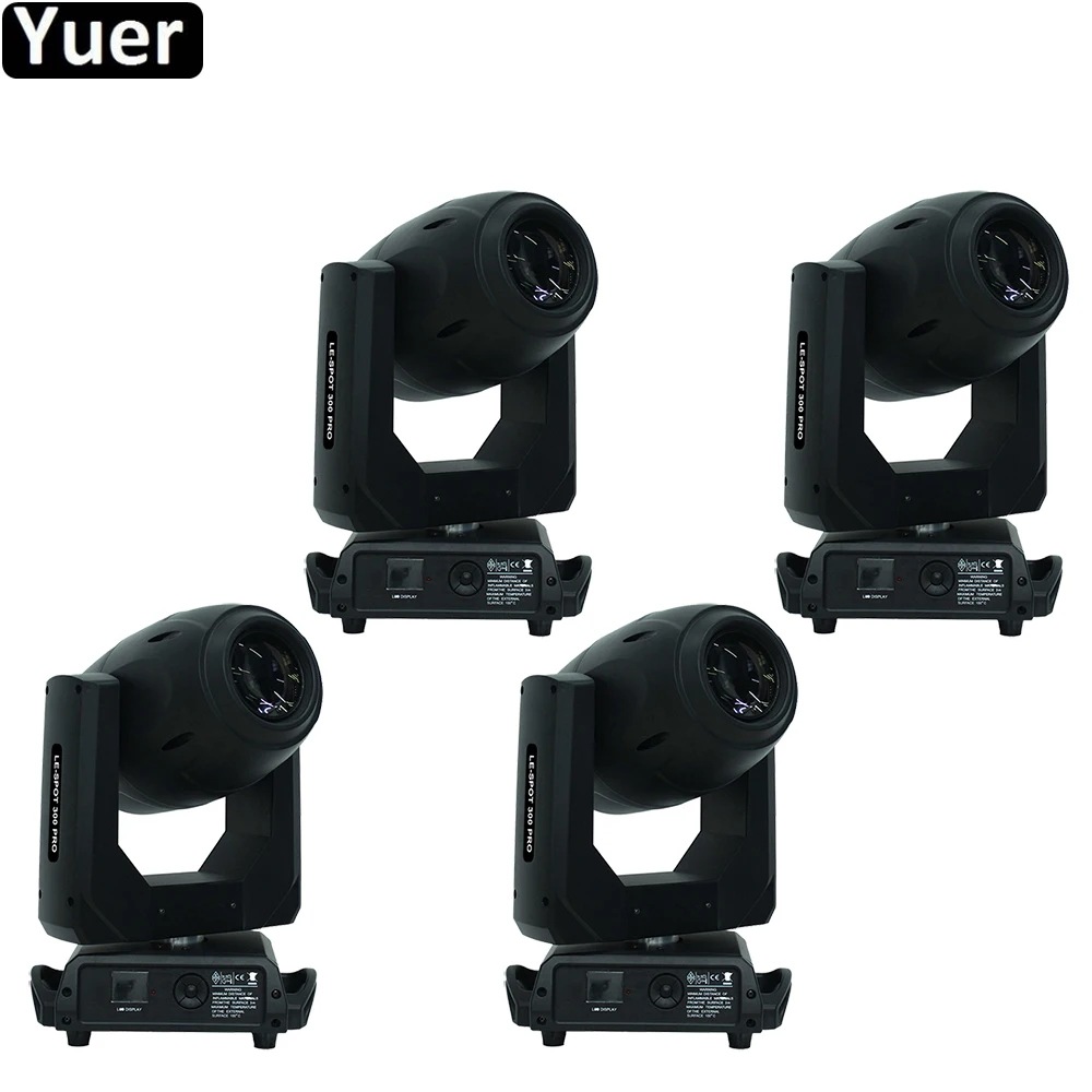 4Pcs/Lot 230W LED Spot Moving Head CMY color mixing Light Spot Projection Light DMX512 For DJ Disco Stage Light Night Club