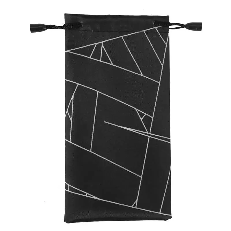 White and Black Уличный Защитный Контейнер для очков, тканевый чехол для хранения солнцезащитных очков - Цвет: White and Black