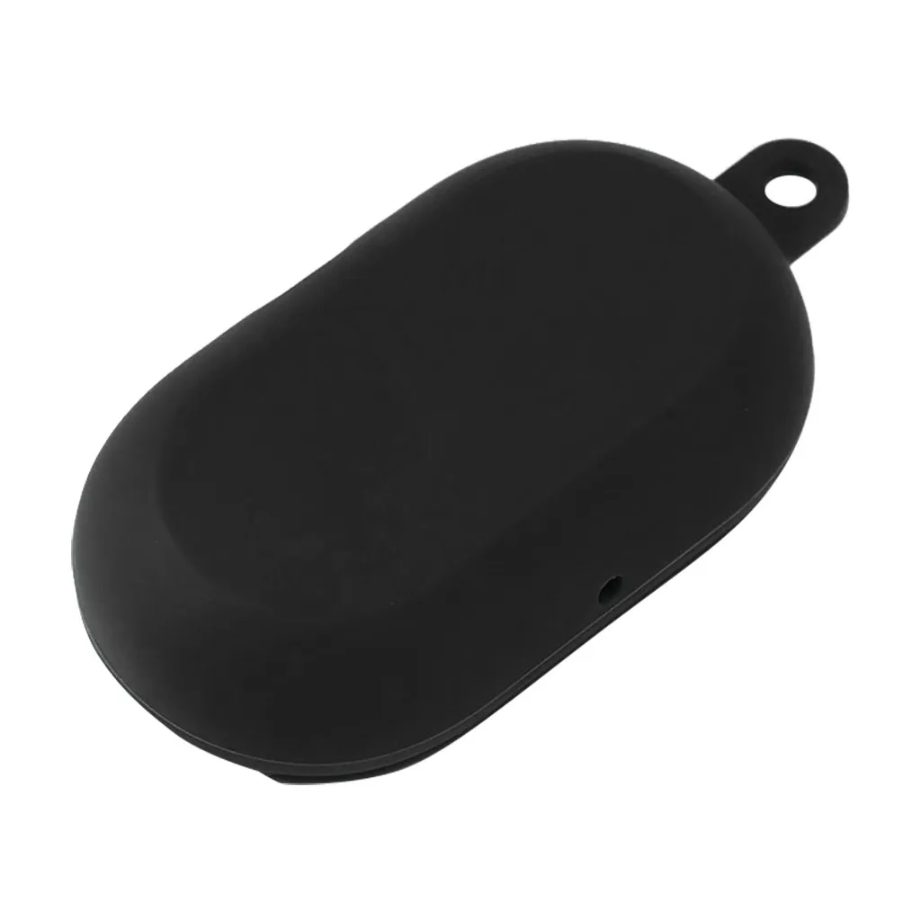 Черный Силиконовый чехол, мягкий чехол для наушников samsung Galaxy Buds и гибкая Защита от царапин и ударов - Цвет: Черный